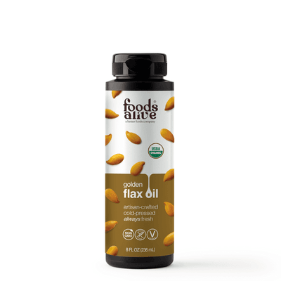 Gold Flax Seed Oil Organic (236 Milliliters)