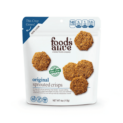 Original Flax Crackers Organic (113 Grams)