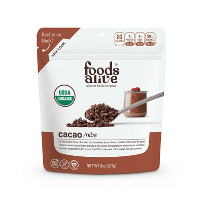 Cacao Nibs Organic (227 Grams)
