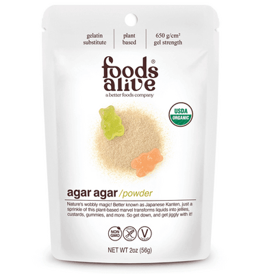 Agar Powder Organic (56 Grams)