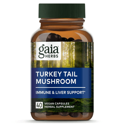 Turkey Tail Mushroom Capsules (40 capsules)