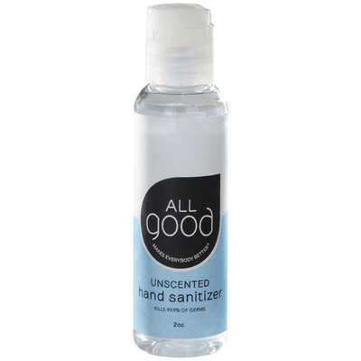 Hand Sanitizer Gel Unscented (2 ounces)