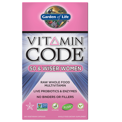 Vitamin Code 50 and Wiser Womens Multi (240 capsules)