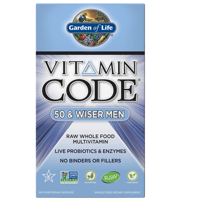 Vitamin Code 50 and Wiser Mens Multi (240 capsules)