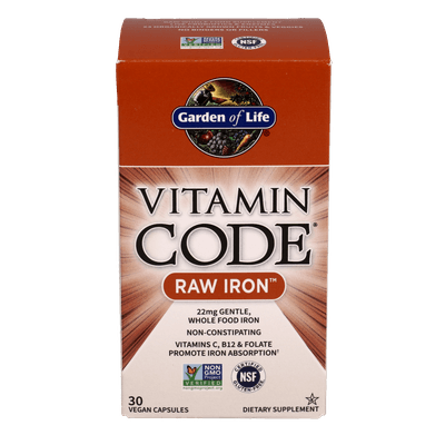 Vitamin Code RAW Iron (30 capsules)