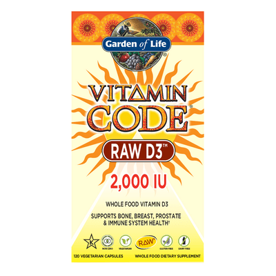 Vitamin Code RAW D3 2000IU (120 capsules)