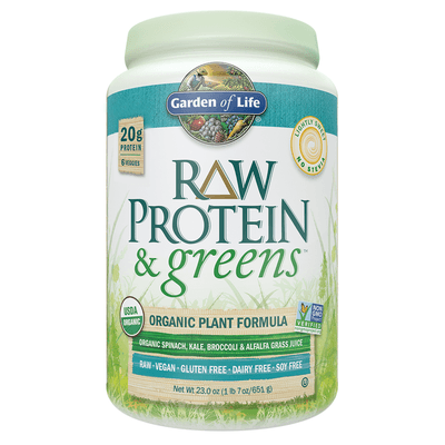 Raw Protein and Greens Light Sweet Powder (651 Grams)