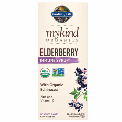 myKind Organics Elderberry Syrup (195 Milliliters)