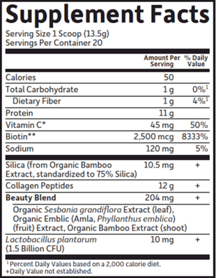 Grass Fed Collagen Beauty Strawberry Lemonade (270 Grams)