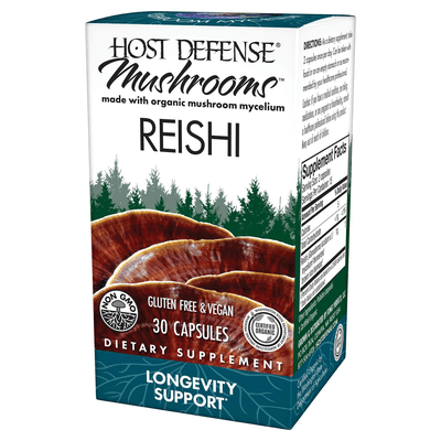 Reishi (Ganoderma lucidum) (30 capsules)