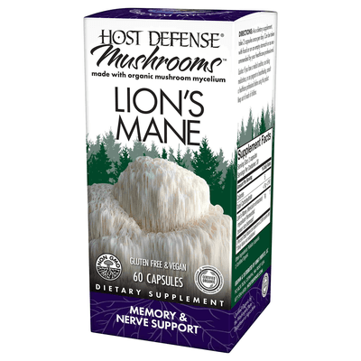 Lions Mane (Hericium erinaceus) (60 capsules)