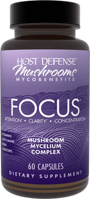 Host Defense Mushrooms MycoBenefits Focus Capsules (60 capsules)