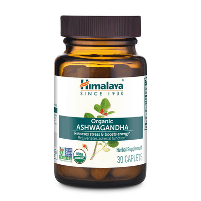 Organic Ashwagandha (30 Caplets)