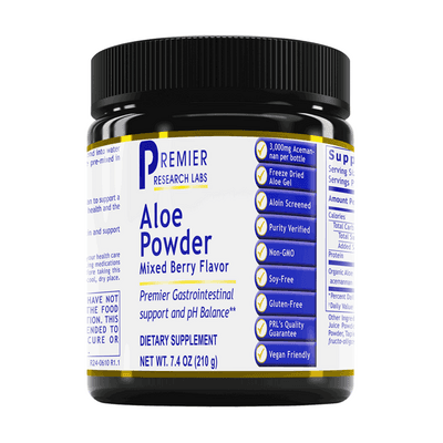 Premier Aloe Powder, Mixed Berry Flavor (210 Grams)
