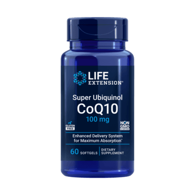 Super Ubiquinol CoQ10 100mg (60 Softgels)