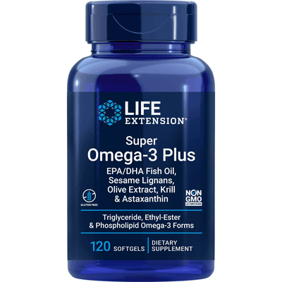 Super Omega-3 Plus EPA/DHA Fish Oil (120 Softgels)