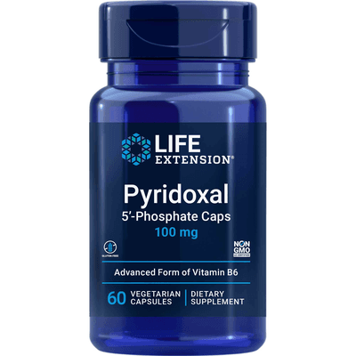 Pyridoxal 5-Phosphate 100mg (60 capsules)