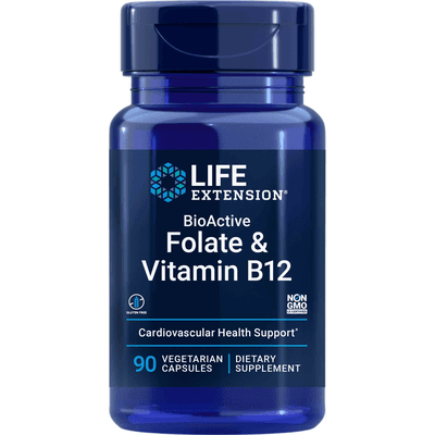 BioActive Folate & Vitamin B12 (90 capsules)
