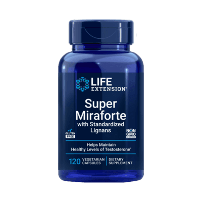 Super Miraforte with Standardized Lignans (120 capsules)