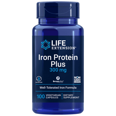Iron Protein Plus 300mg (100 capsules)