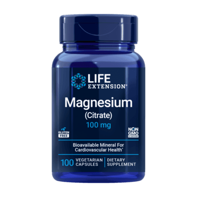 Magnesium (Citrate) (100 capsules)