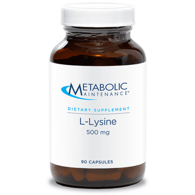 L-Lysine 500mg (90 capsules)