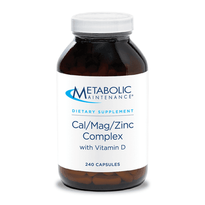 Cal/Mag/Zinc Complex with Vitamin D (240 capsules)