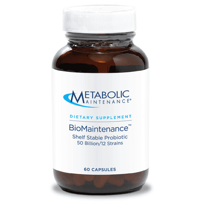 BioMaintenance™ Shelf Stable Probiotic 50 billion 12 Strains (60 capsules)