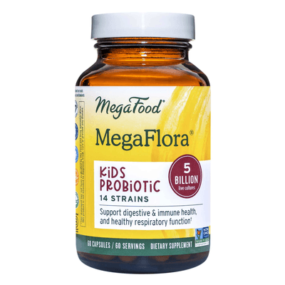 MegaFlora® Kids Probiotic (60 capsules)