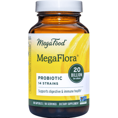 MegaFlora® Probiotic (90 capsules)