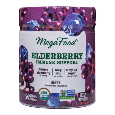 Elderberry Immune Support Gummies, Berry (54 Gummies)