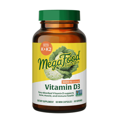 Vitamin D3 5000 IU (60 capsules)