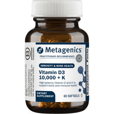 Vitamin D3 10,000 + K (60 Softgels)