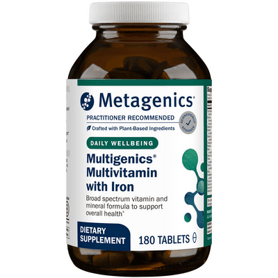 Multigenics® Multivitamin with Iron (180 tablets)