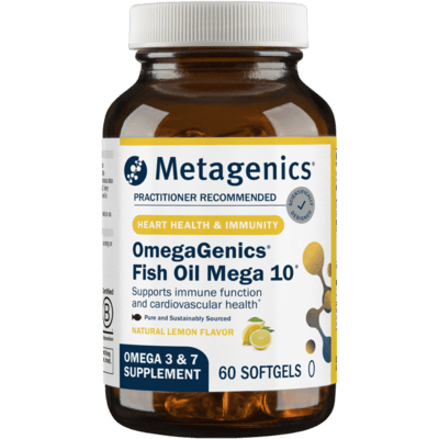 OmegaGenics® Mega 10® Fish Oil (60 Softgels)