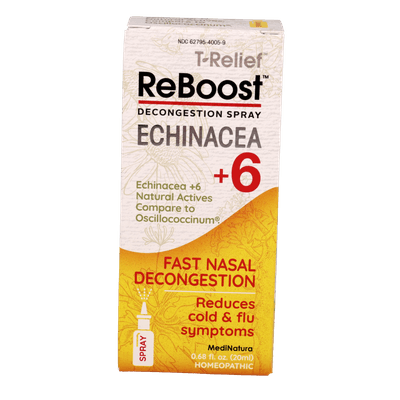 ReBoost Nasal Spray Echinacea +6 Decongestion (20 Milliliters)