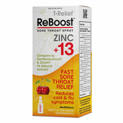 ReBoost Zinc +13 Sore Throat Spray (20 Milliliters)