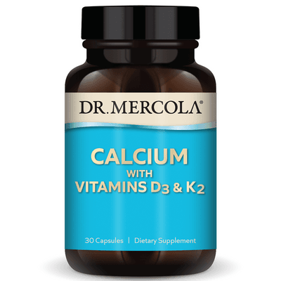Calcium with Vitamins D3 and K2 (30 capsules)