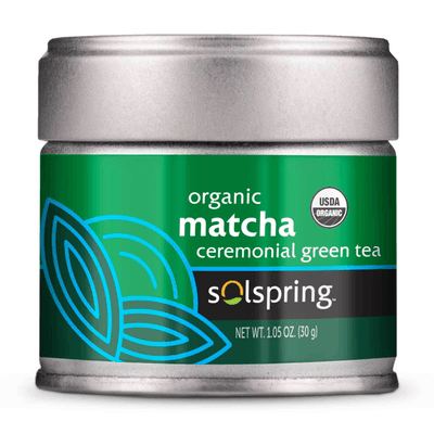Solspring® Organic Matcha Ceremonial Green Tea (30 Grams)