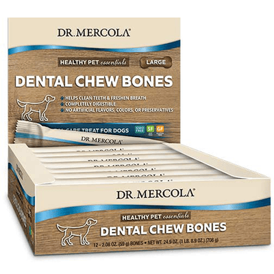 Dog Dental Chew Bones Large (12 Chewables)