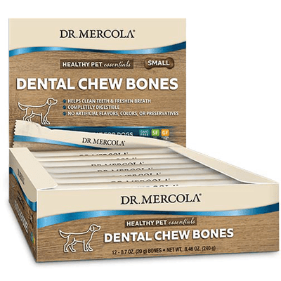 Dog Dental Chew Bones Small (12 Chewables)