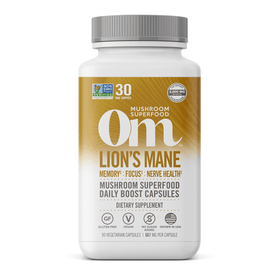 Lion's Mane Mushroom Superfood Capsules (90 capsules)