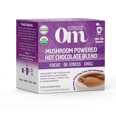 Mushroom Powered Hot Chocolate (10 Packets)