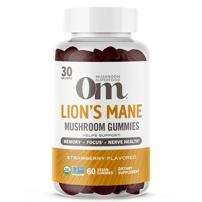 Lion's Mane Mushroom Gummies (60 gummies)