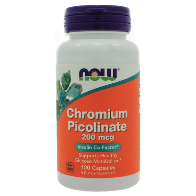 Chromium Picolinate 200mcg (100 capsules)