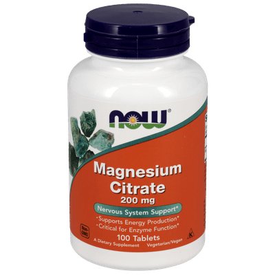 Magnesium Citrate 200mg (100 tablets)