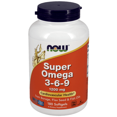 Super Omega 3-6-9 1200mg (180 Softgels)