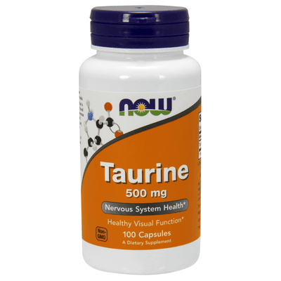 Taurine 500mg (100 capsules)