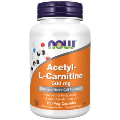 Acetyl-L Carnitine 500mg (100 capsules)