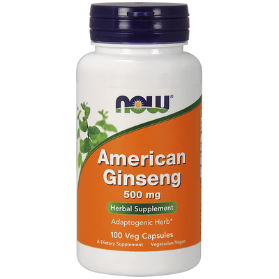 American Ginseng 500mg (100 capsules)